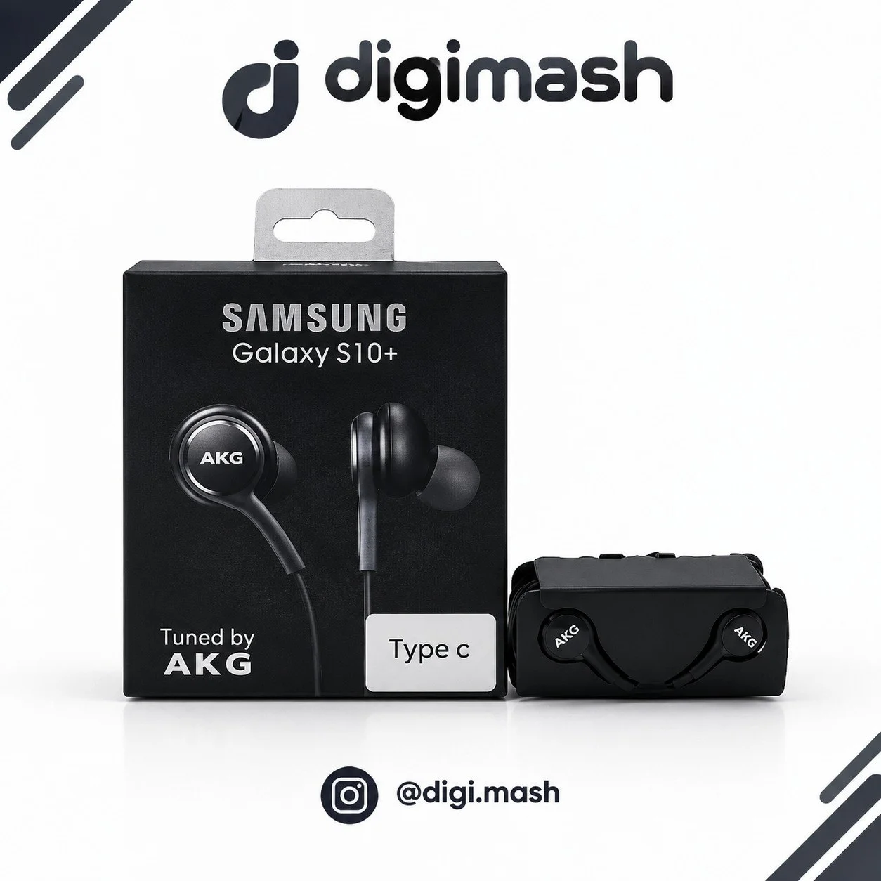 هندزفری سیمی سامسونگ AKG مدل S10 تایپ‌سی | تیونینگ AKG، درایور دوگانه، میکروفون و کنترل روی سیم