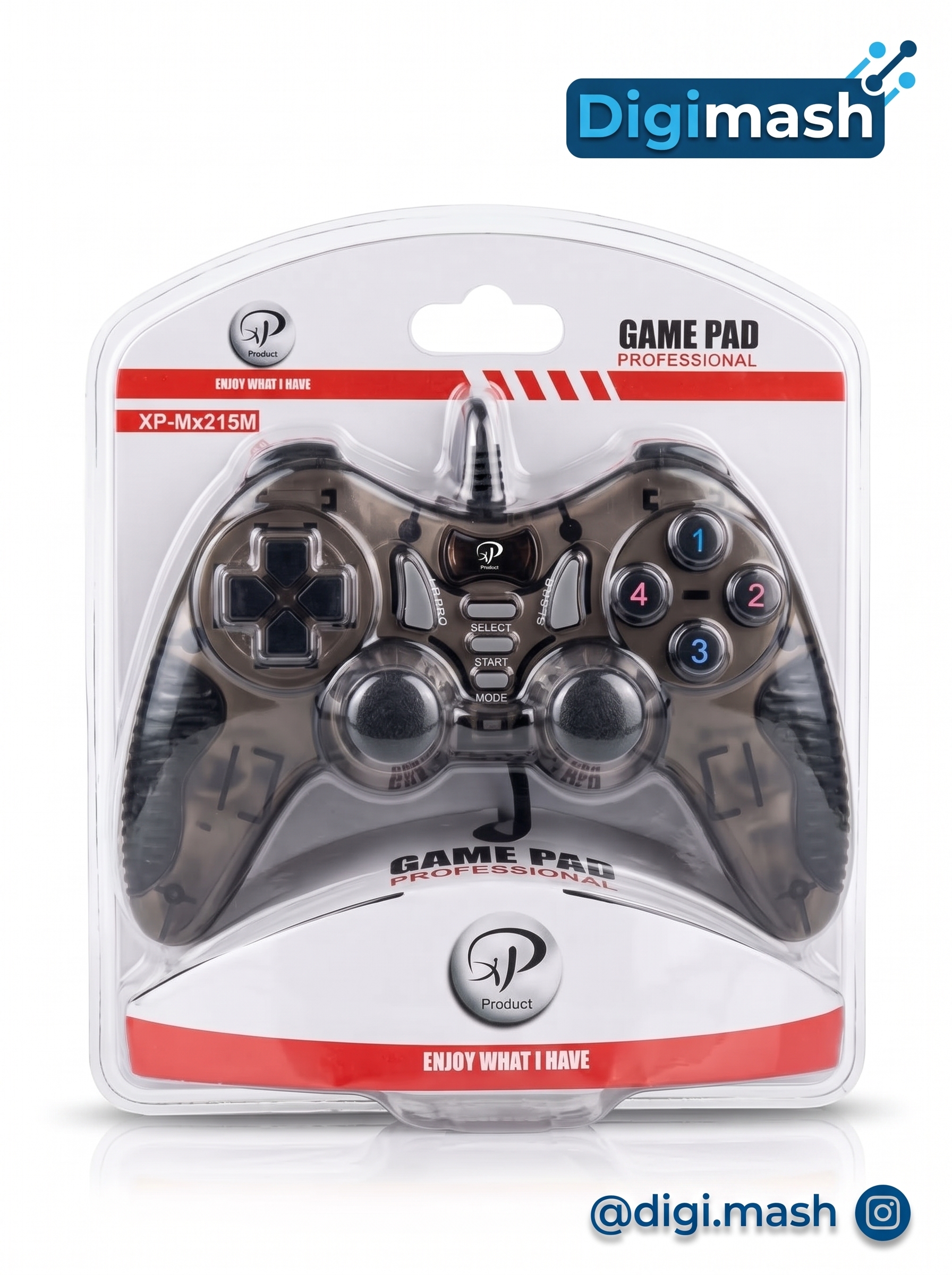 دسته بازی دو نفره سیمی (Double Gamepad) با قابلیت ویبره