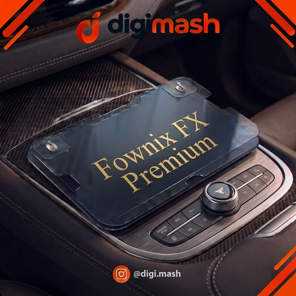 گلس محافظ نمایشگر خودرو فونیکس FX پرمیوم (Fownix FX Premium)