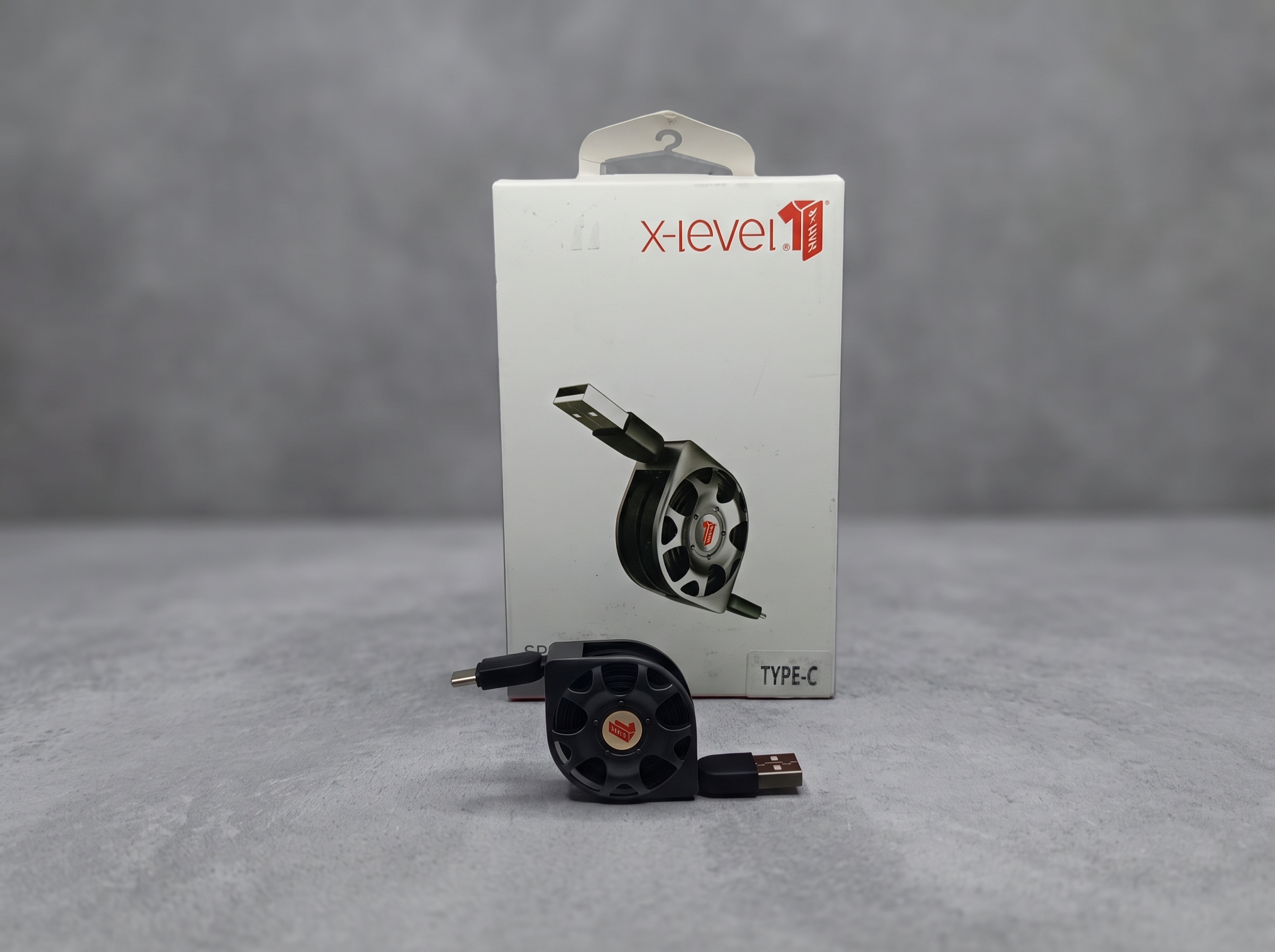 کابل جمع‌شونده X-Level | USB-A به Type-C + قابل حمل
